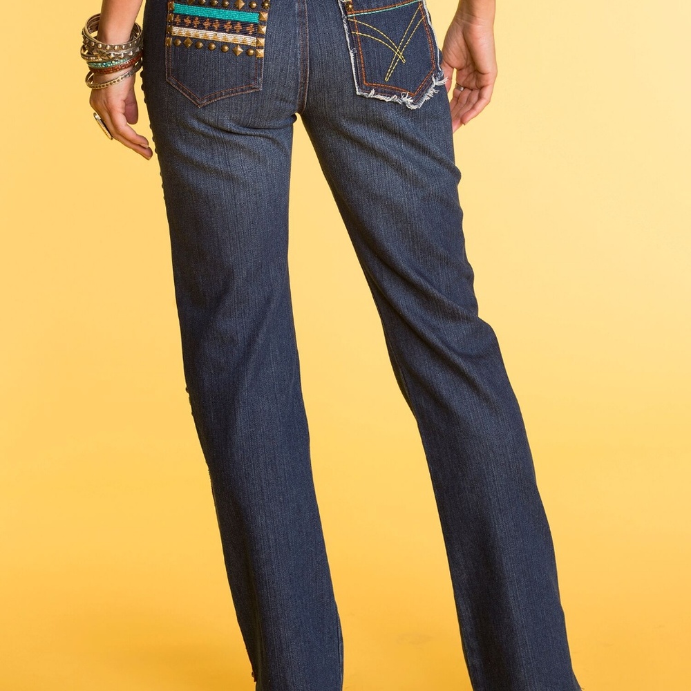 Double D Native Eagle Jeans - Picture 2 of 3